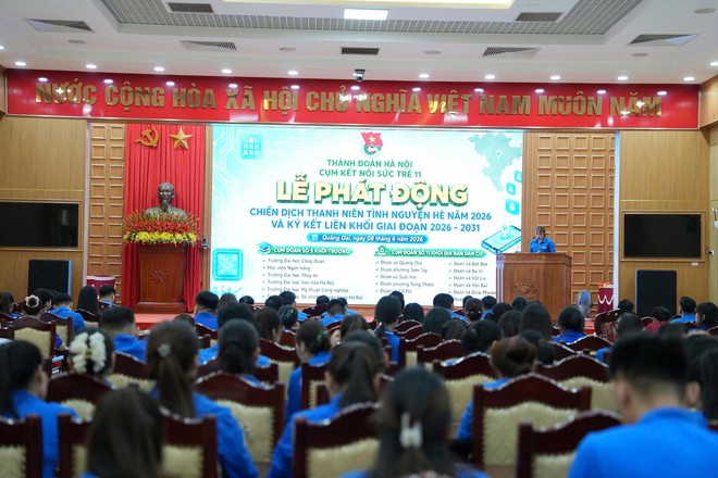 QUẢNG OAI PHÁT ĐỘNG RA QUÂN CHIẾN DỊCH THANH NIÊN TÌNH NGUYỆN HÈ NĂM 2026 VÀ KÝ KẾT LIÊN KHỐI “KẾT NỐI SỨC TRẺ” GIAI ĐOẠN 2026 – 2031- Ảnh 13.