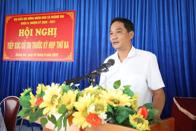 TỔ ĐẠI BIỂU SỐ 8 HĐND XÃ QUẢNG OAI TIẾP XÚC CỬ TRI TRƯỚC KỲ HỌP THỨ BA HĐND XÃ KHÓA II- Ảnh 7.