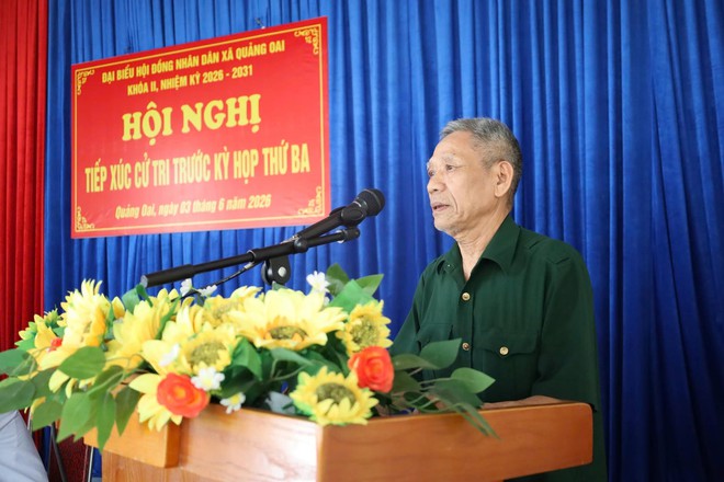 TỔ ĐẠI BIỂU SỐ 8 HĐND XÃ QUẢNG OAI TIẾP XÚC CỬ TRI TRƯỚC KỲ HỌP THỨ BA HĐND XÃ KHÓA II- Ảnh 6.