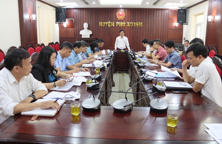 Thường trực HĐND huyện thẩm tra việc bổ sung một số công trình dự án tại kỳ họp chuyên đề ( kỳ họp thứ 16) HĐND huyện- Ảnh 1.