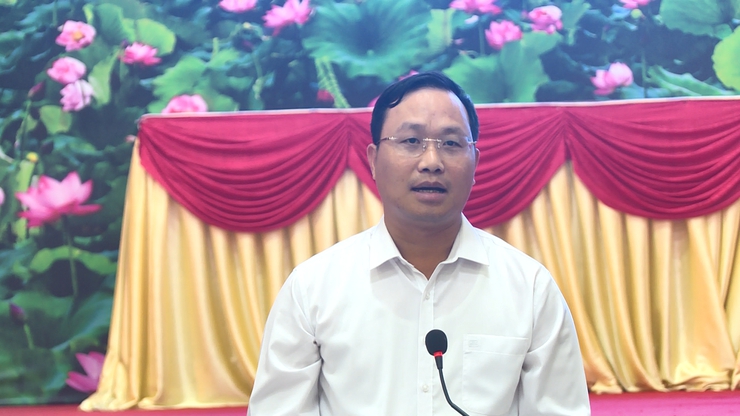 Đối thoại giữa đồng chí Chủ tịch UBND huyện với thanh niên năm 2024- Ảnh 1.