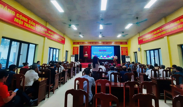 Hội nghị Tuyên truyền những điểm mới của Luật đất đai 2024, Tập huấn kỹ năng tuyên truyền cho Tuyên truyền viên, Hòa giải viên ở cơ sở trên địa bàn xã Song Phương năm 2024- Ảnh 5.