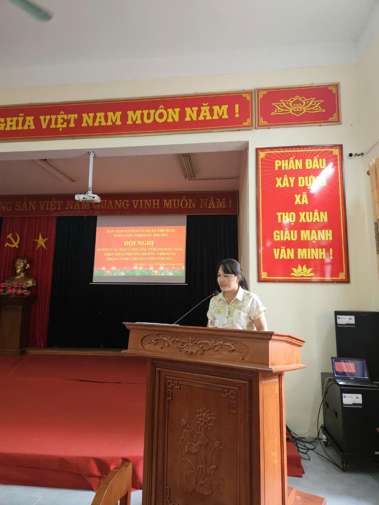 Đảng ủy xã Thọ Xuân sơ kết công tác 9 tháng đầu năm 2024- Ảnh 2.