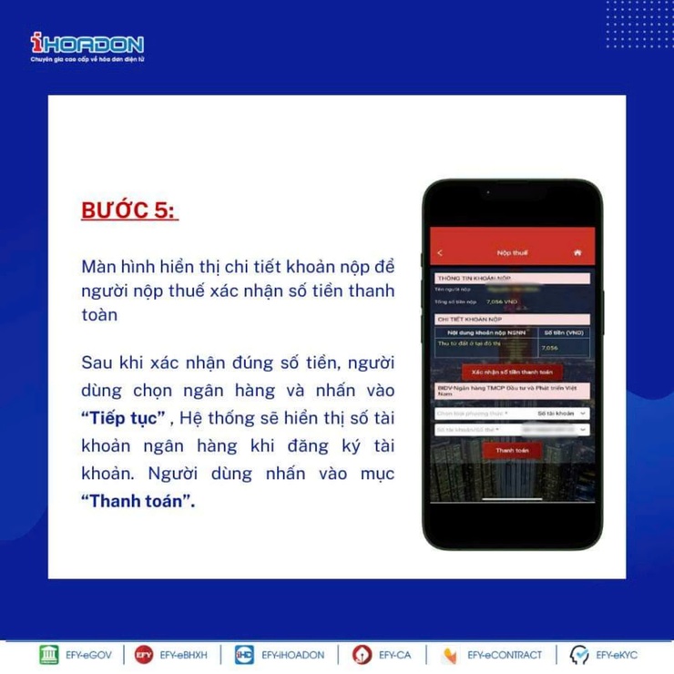 Thông báo của UBND phường Định Công về việc cài đặt, nộp thuế sử dụng đất phi nông nghiệp bằng phương thức điện tử qua Etax mobile- Ảnh 7.