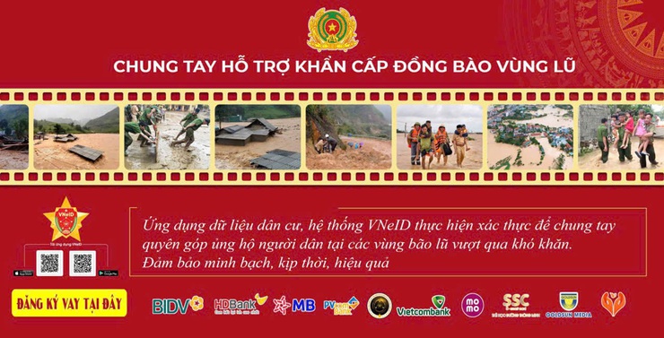 CHƯƠNG TRÌNH CHUNG TAY CỨU TRỢ KHẨN CẤP ĐỒNG BÀO BỊ ẢNH HƯỞNG BỞI LŨ LỤT TRÊN NỀN TẢNG VNEID- Ảnh 2.