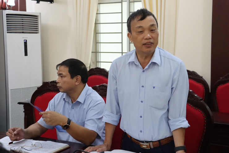 HĐND huyện thẩm tra các báo cáo, tờ trình và dự thảo Nghị quyết trình kỳ họp chuyên đề (Kỳ họp thứ 16)- Ảnh 1.