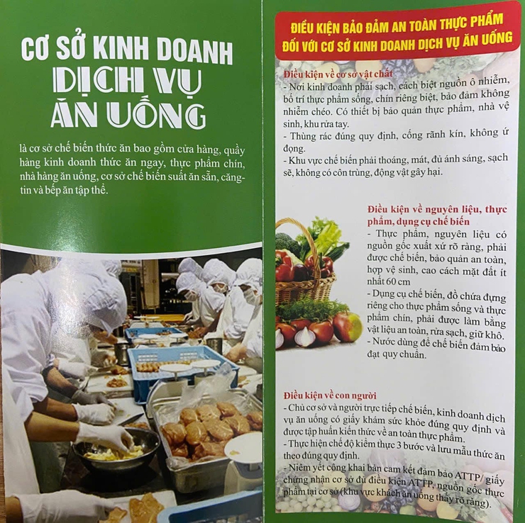     TUYÊN TRUYỀN VỆ SINH AN TOÀN THỰC PHẨM - Ảnh 1.