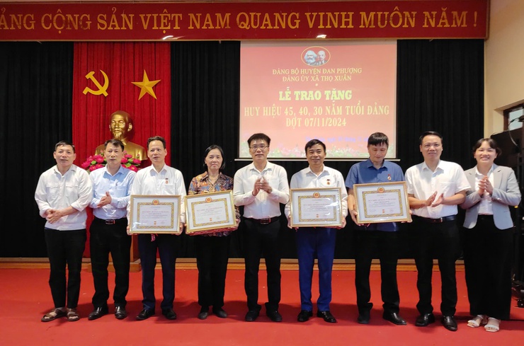 Xã Thọ Xuân tổ chức Lễ trao tặng HHĐ đợt 07/11/2024- Ảnh 3.