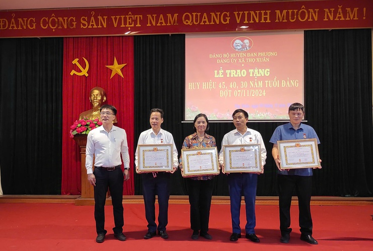 Xã Thọ Xuân tổ chức Lễ trao tặng HHĐ đợt 07/11/2024- Ảnh 4.