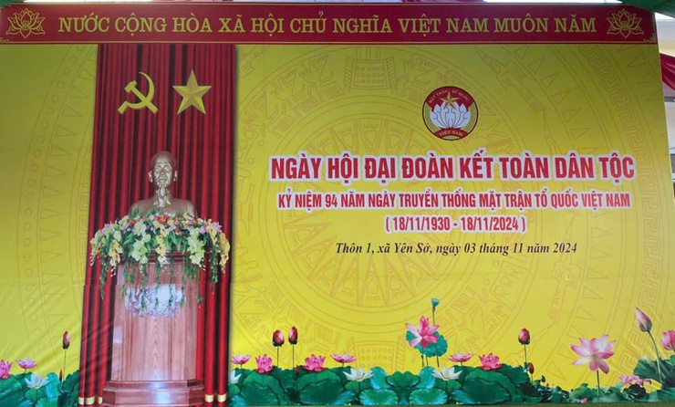Bài tuyên truyền kỷ niệm 94 năm ngày thành lập mặt trận dân tộc thống nhất Việt Nam (18/11/1930-18/11/2024)- Ảnh 1.