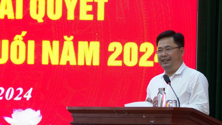 UBND huyện Phú Xuyên: Đối thoại về thủ tục hành chính 6 tháng cuối năm 2024- Ảnh 3.