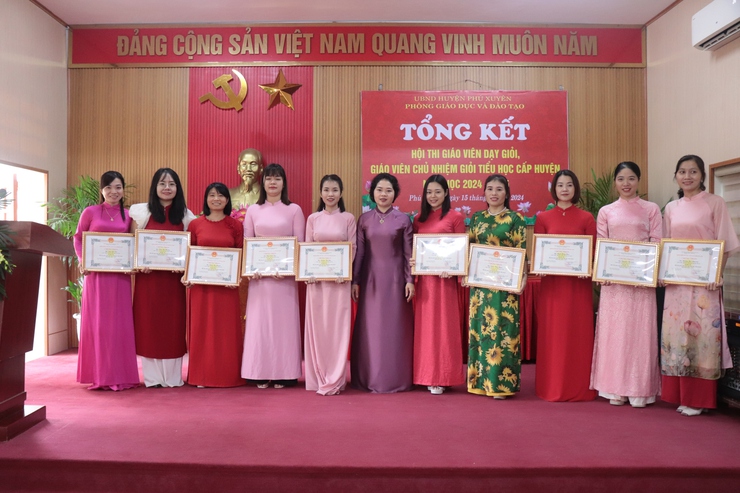 Tổng kết Hội thi giáo viên dạy giỏi tiểu học cấp huyện năm học 2024-2025- Ảnh 4.