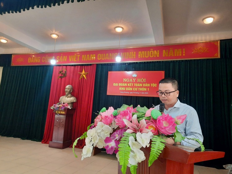 Khu dân cư Thôn 1 tổ chức Ngày hội Đại đoàn kết toàn dân tộc năm 2024- Ảnh 5.