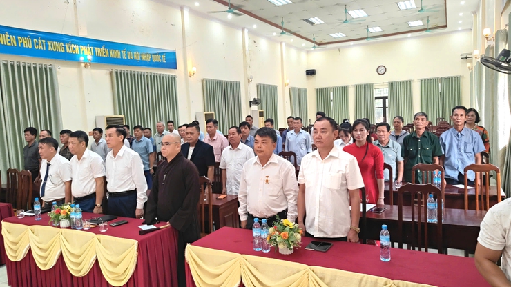 Uỷ ban Mặt trận TQ Việt Nam xã Phú Cát kỷ niệm 94 năm ngày thành lập Mặt trận dân tộc thống nhất Việt Nam (18/11/1930 - 18/11/2024)- Ảnh 4.