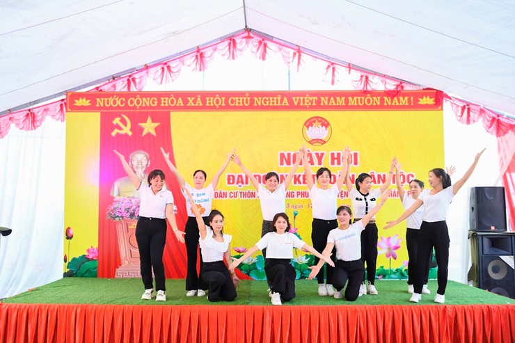 Ngày Hội Đại Đoàn kết toàn Dân tộc khu dân cư Thôn 5 xã Song Phương- Ảnh 11.