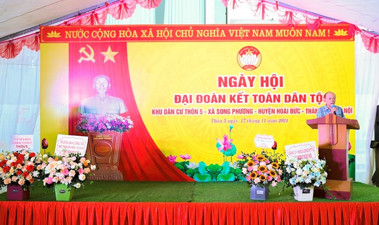 Ngày Hội Đại Đoàn kết toàn Dân tộc khu dân cư Thôn 5 xã Song Phương- Ảnh 15.
