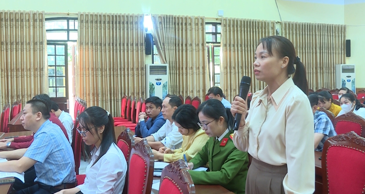 Hội nghị Đối thoại với cá nhân, tổ chức về TTHC và giải quyết TTHC trên địa bàn huyện Ứng Hoà lần thứ 2 năm 2024- Ảnh 3.