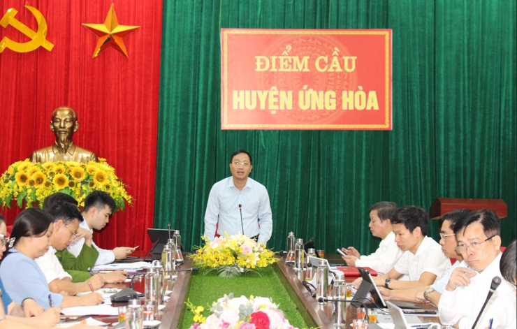 Ban Chỉ đạo Cải cách hành chính, Chuyển đổi số và Đề án 06 huyện Ứng Hoà họp đánh giá kết quả triển khai thực hiện các nhiệm vụ năm 2024- Ảnh 1.