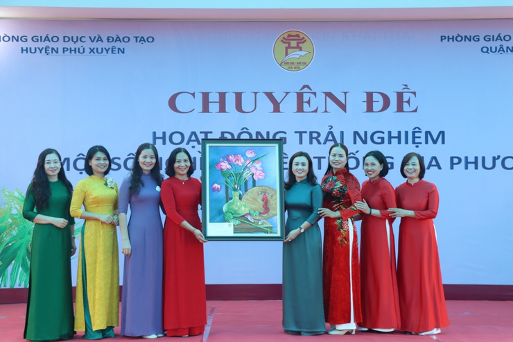 Đặc sắc các hoạt động trải nghiệm tại trường Mầm non Khai Thái- Ảnh 1.