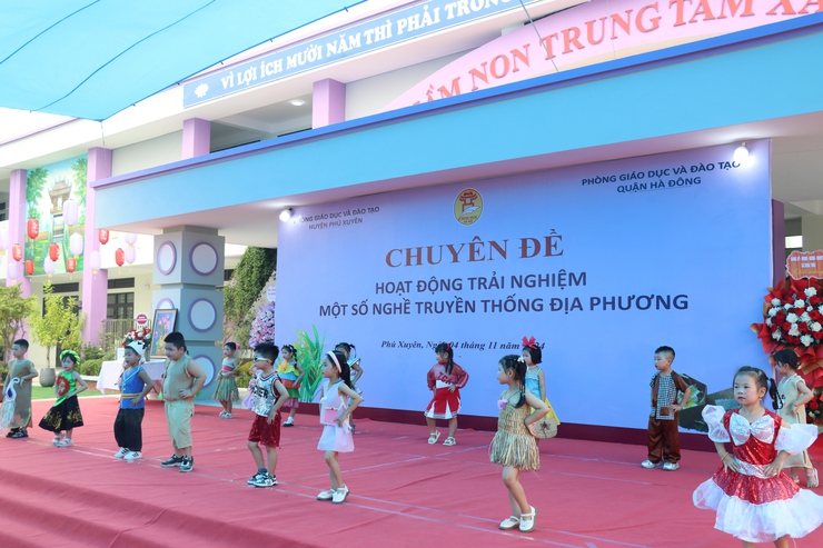 Đặc sắc các hoạt động trải nghiệm tại trường Mầm non Khai Thái- Ảnh 11.