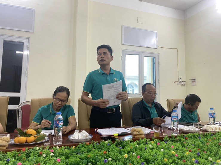 Hội Nông dân huyện chấm điểm thi đua năm 2024 tại các Cụm cơ sở Hội xã, thị trấn- Ảnh 3.
