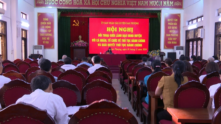 Đối thoại thủ tục hành chính, giải quyết thủ tục hành chính lần thứ 2 năm 2024- Ảnh 2.