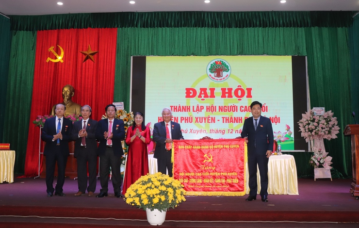 Đại hội thành lập Hội Người cao tuổi huyện Phú Xuyên- Ảnh 7.