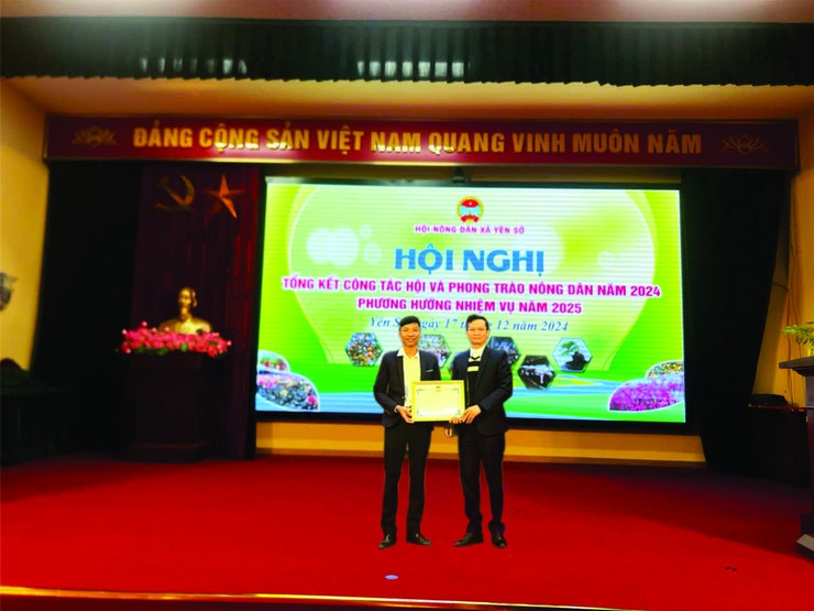 Hội nông dân xã Yên Sở tổng kết công tác Hội và phong trào Nông dân năm 2024, phương hướng nhiệm vụ trọng tâm năm 2025.- Ảnh 2.