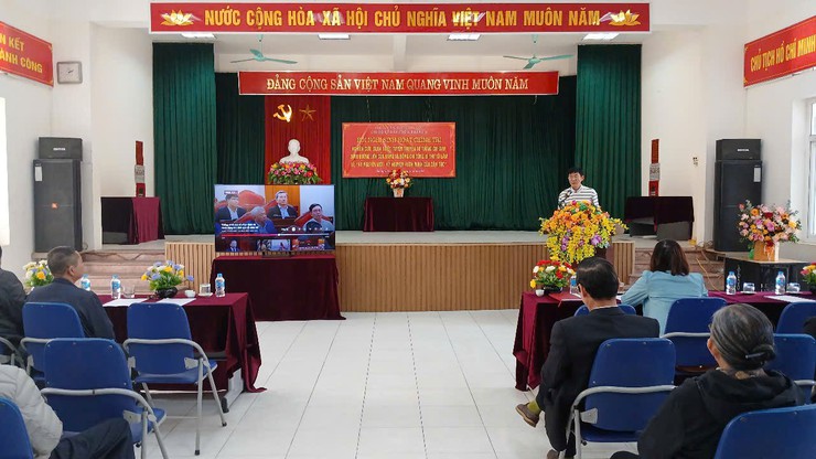 Các chi bộ trực thuộc Đảng ủy phường Hoàng Liệt tổ chức sinh hoạt chính trị- Ảnh 2.
