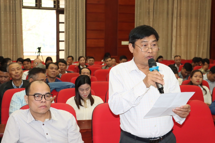 Tổ đại biểu số 17 HĐND thành phố tiếp xúc cử tri huyện Phú Xuyên trước kỳ họp thường lệ cuối năm 2024.- Ảnh 4.
