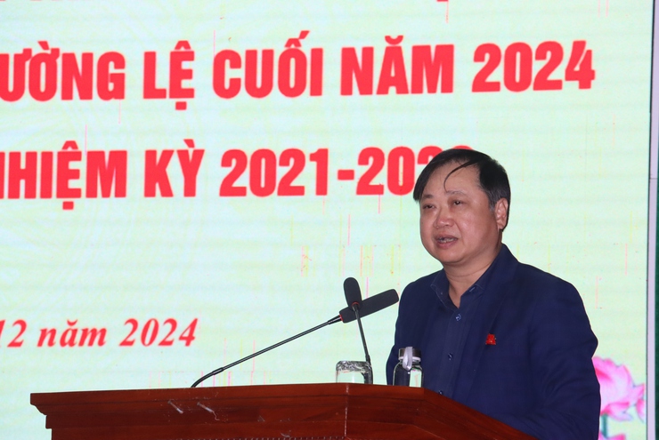 Tổ đại biểu số 17 HĐND thành phố tiếp xúc cử tri huyện Phú Xuyên trước kỳ họp thường lệ cuối năm 2024.- Ảnh 6.