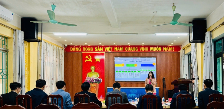 Ứng Hoà, tổ chức vòng thi trình bày đề án chức danh lãnh đạo, quản lý tại các cơ sở giáo dục công lập- Ảnh 2.