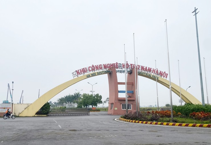Khu công nghiệp hỗ trợ Nam Hà Nội ( huyện Phú Xuyên) tái khởi động lại- Ảnh 1.
