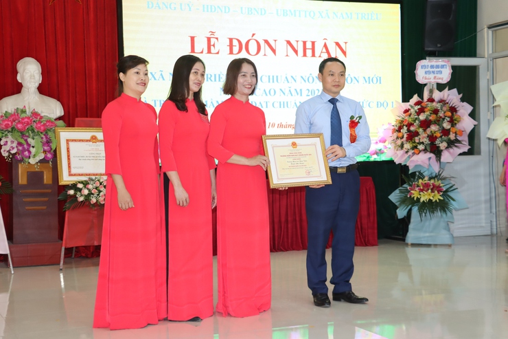 Đảng ủy xã Nam Triều thực hiện tốt công tác TCXD Đảng 2024- Ảnh 2.