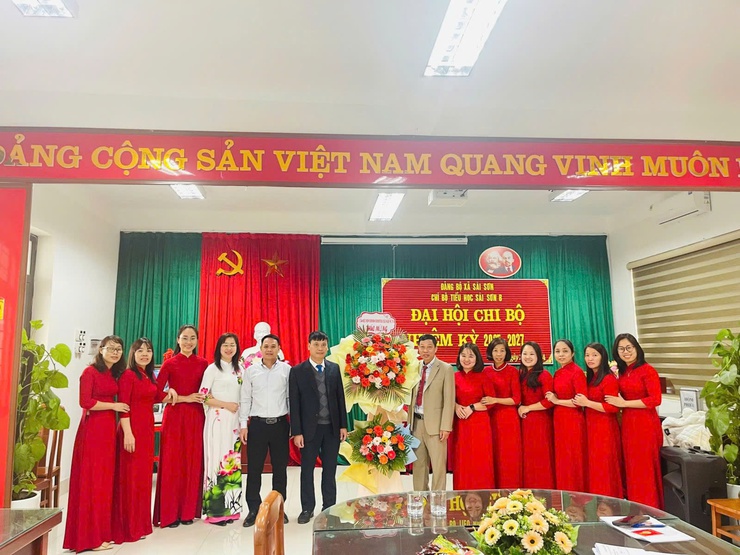 ĐẠI HỘI CHI BỘ TRƯỜNG TIỂU HỌC SÀI SƠN B NHIỆM KỲ 2025-2027- Ảnh 1.