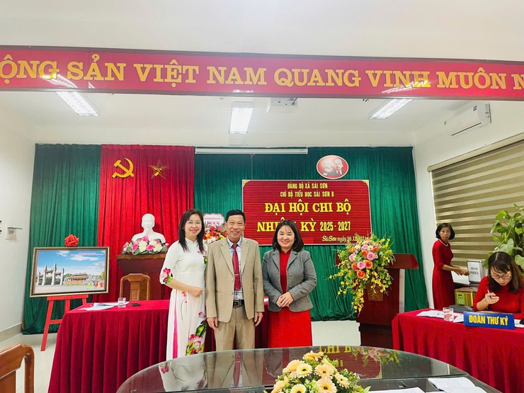 ĐẠI HỘI CHI BỘ TRƯỜNG TIỂU HỌC SÀI SƠN B NHIỆM KỲ 2025-2027- Ảnh 5.