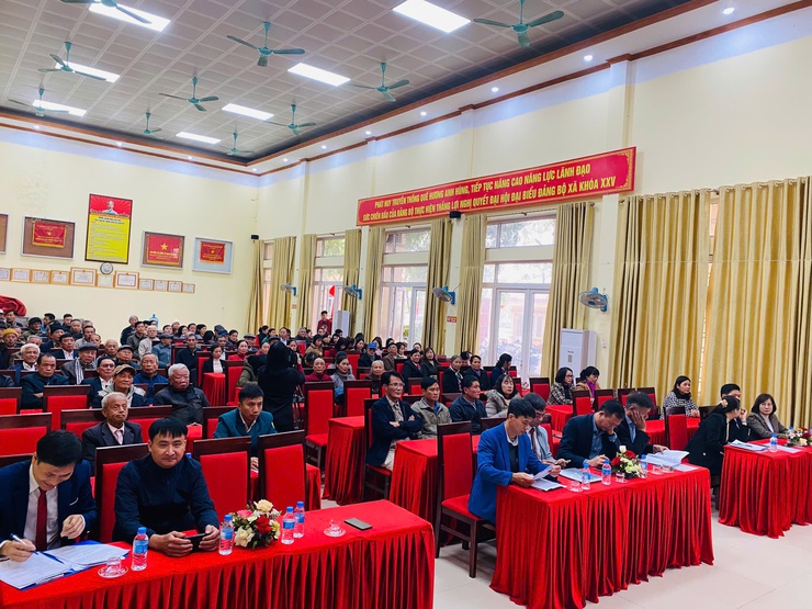 ĐẢNG ỦY XÃ LIÊN BẠT TỔ CHỨC HỘI NGHỊ TỔNG KẾT CÁC MẶT CÔNG TÁC NĂM 2024 VÀ TRIỂN KHAI PHƯƠNG HƯỚNG NHIỆM VỤ NĂM 2025.- Ảnh 1.