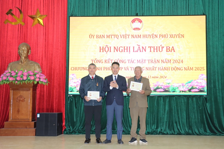 Huyện Phú Xuyên tổng kết công tác mặt trận năm 2024- Ảnh 5.