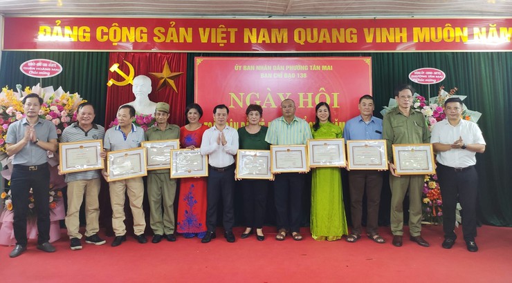 UBND PHƯỜNG TÂN MAI TỔ CHỨC NGÀY HỘI TOÀN DÂN BẢO VỆ AN NINH TỔ QUỐC NĂM 2024- Ảnh 2.