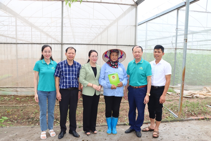 Hội Nông dân Thành Phố thăm hỏi, hỗ trợ hội viên nông dân thiệt hại nặng nề do mưa lũ- Ảnh 3.