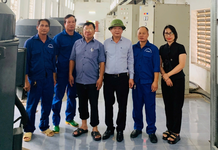 Xí nghiệp Thuỷ lợi Ứng Hoà huy động tối đa vận hành các trạm bơm tiêu phòng chống ngập úng- Ảnh 12.