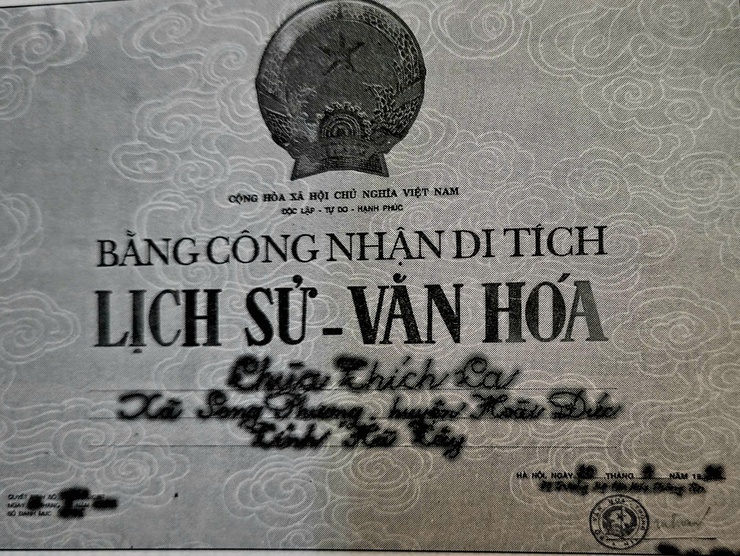 Tu bổ, tôn tạo Di tích văn hóa lịch sử Chùa Thích Ca – Bảo tồn, phát huy giá trị Di sản.- Ảnh 2.