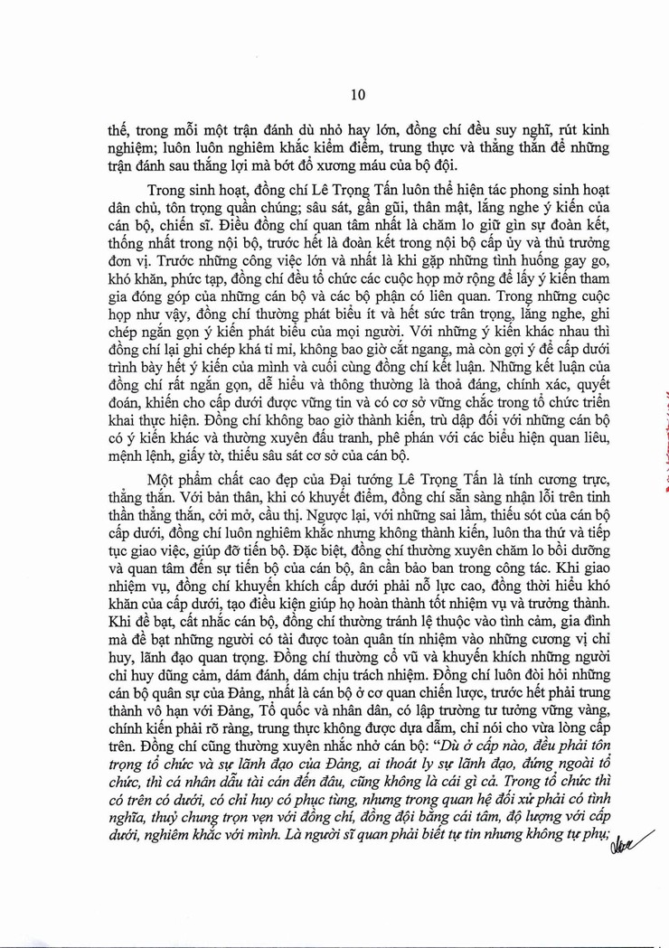 Kỷ niệm 110 năm ngày sinh Đại tương Lê Trọng Tấn (01/10/1914 – 01/10/2024)- Ảnh 13.