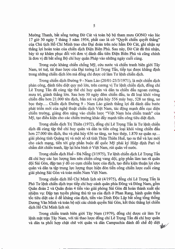 Kỷ niệm 110 năm ngày sinh Đại tương Lê Trọng Tấn (01/10/1914 – 01/10/2024)- Ảnh 8.
