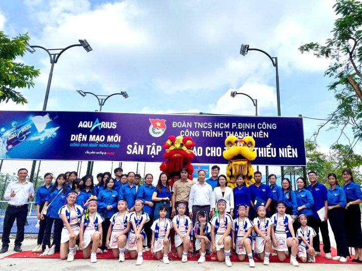 Đoàn Thanh niên Cộng sản Hồ Chí Minh Phường Định Công Tổ Chức Khánh Thành Công Trình Thanh Niên Chào Mừng kỷ niệm 70 năm ngày Giải phóng Thủ đô (10/10/1954-10/10/2024)- Ảnh 2.