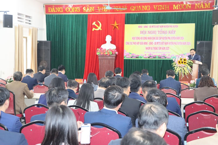 HĐND huyện tổng kết công tác năm 2024- Ảnh 1.