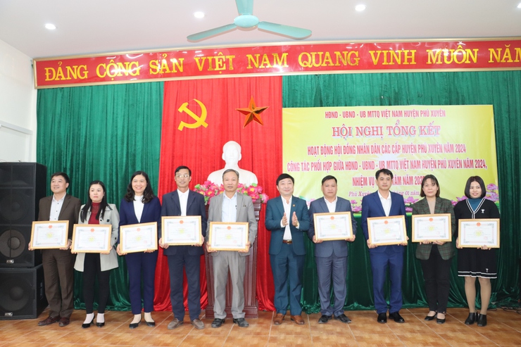 HĐND huyện tổng kết công tác năm 2024- Ảnh 6.