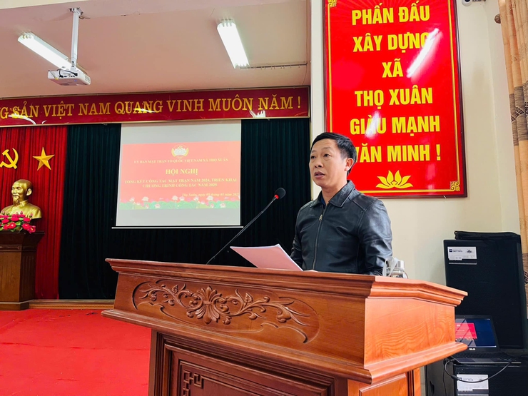 Hội nghị Tổng kết công tác Mặt trận năm 2024; triển khai chương trình công tác năm 2025- Ảnh 3.