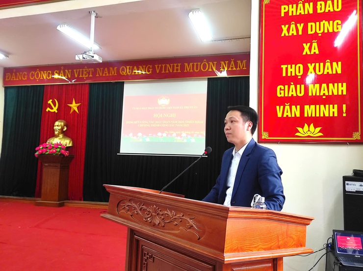 Hội nghị Tổng kết công tác Mặt trận năm 2024; triển khai chương trình công tác năm 2025- Ảnh 5.