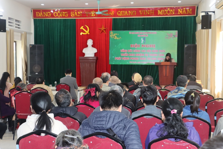 Hội người mù huyện Phú Xuyên tổng kết công tác hội năm 2024- Ảnh 1.